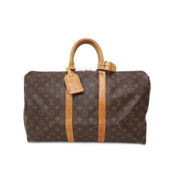 Louis Vuitton Monogram Keepall Boston Bag - Picture 1 of 8